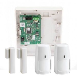 Galaxy RF Startkit met RF Portal + kunststof behuizing + 2x draadloze PIR + 2x draadloos magneetcontact