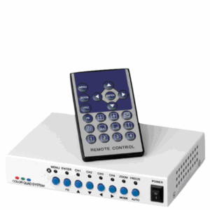 Quad/Auto Switch 4 Kanaals Kleurenuitvoering