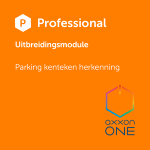 Axxon One Professional AI ANPR VT Parking 1 kanaal