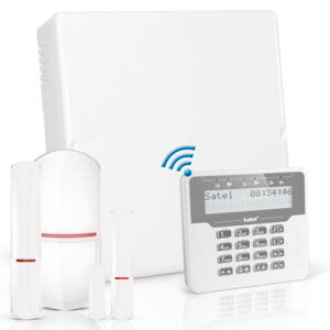 VERSA PLUS LTE RF pack met wit draadloos proximity LCD bediendeel, RF module, draadloze multifunctionele detector en PIR – 10% korting