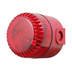 SOLEX10 rode flitser met hoge sokkel IP65