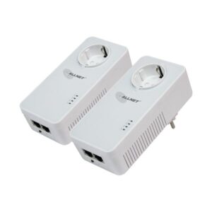 Allnet ALL16861205v2 1200Mbit powerline kit zonder PoE t.b.v. NVR/ IP camera