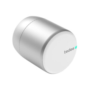 Tedee PRO Slim Deurslot, 1-4 stuks, gemotoriseerd, app sturing, Smart Home integratie, zilver/wit – 10% korting