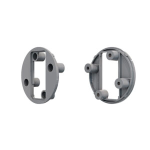 BRACKET E-2B GY -  Inzet stuk grijs voor de BRACKET-E t.b.v. montage OPAL/AOD-260 detectoren