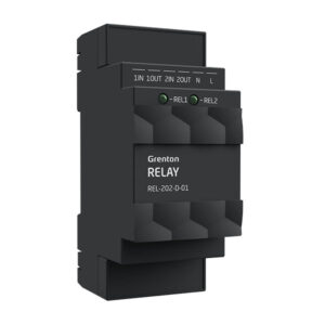 Relais module 2 kanalen, DIN-rail, TF-Bus