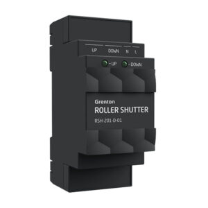 Roller Shutter module 1 kanaal 230VAC of 24VDC, DIN-rail, TF-Bus