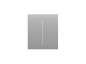Ajax CenterButton (2-gang)-F