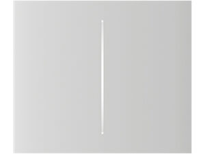 Ajax CenterButton (2-gang)-W Vert