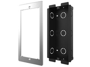 Akuvox R20K/B flush mount kit silv.