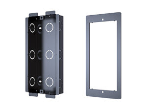 Akuvox R20K/B flush mount kit Blk.