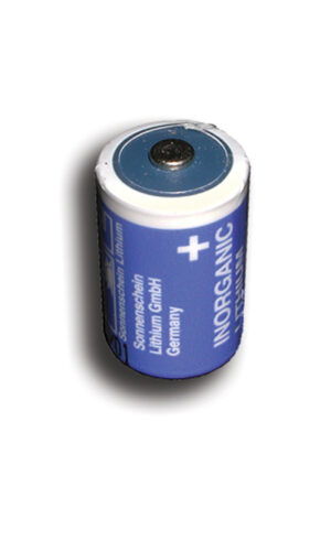 3,6 V 1,2 Ah lithium batterij