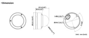 DS-2CD3146G2-ISU(2.8mm)(H)(eF)(O-STD) - Afbeelding 4