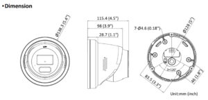 DS-2CD3346G2-ISU/SL(2.8mm)(H)(eF) - Afbeelding 4