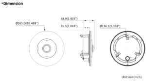 DS-2CD63C5G1-S/RC(1.29mm) - Afbeelding 4