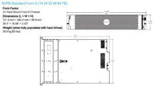 NVR6-STD-FORM-D-16TB-S22-EU - Afbeelding 3