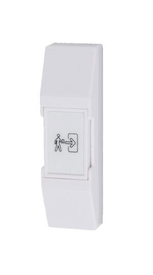 drukknop opbouw, wit