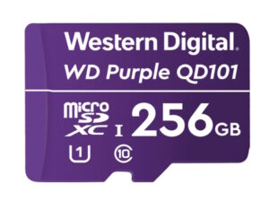 WD PURPLE MICROSD CARD 256GB