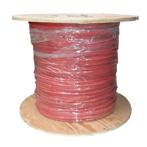 Haspel 2x0,8mm massief, Eca, afgeschermd + aardleiding