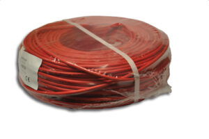 Functiebehoud rol 2x0,8 mm massief, afgeschermd + aardleiding