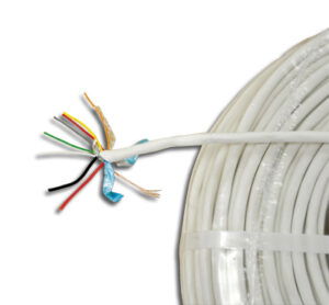 Rol 6 x 0,22 mm² + 2 x 0,5 mm² soepel afgeschermd