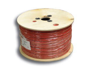 Haspel 2x0,8mm massief, Eca, zonder afscherming