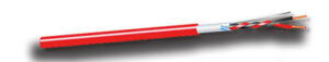 Rol 2x0,8 mm massief LSZH, Cca,  afgeschermd